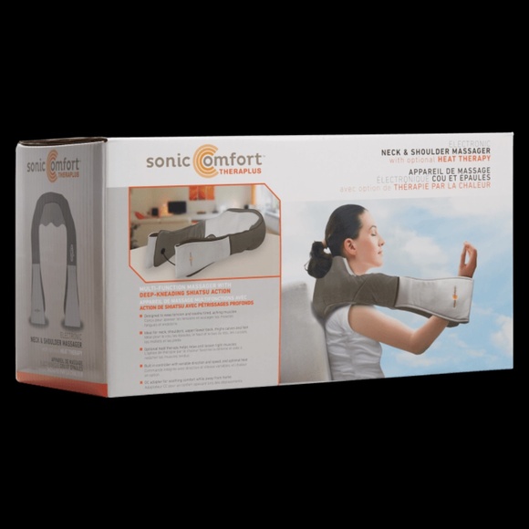 Sonicomfort - Electronic Neck & Shoulder Massager with Optional Heat Therapy - Picture 1 of 7